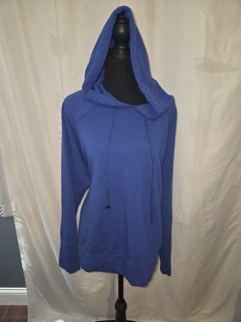 Danskin Royal Blue Women's Hooded Pullover